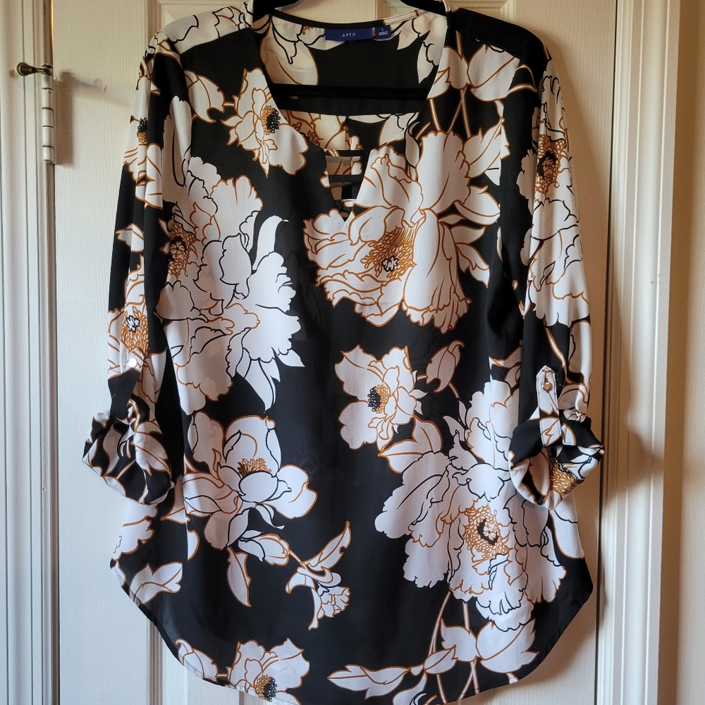 Apt 9 Blouse, Size Large,